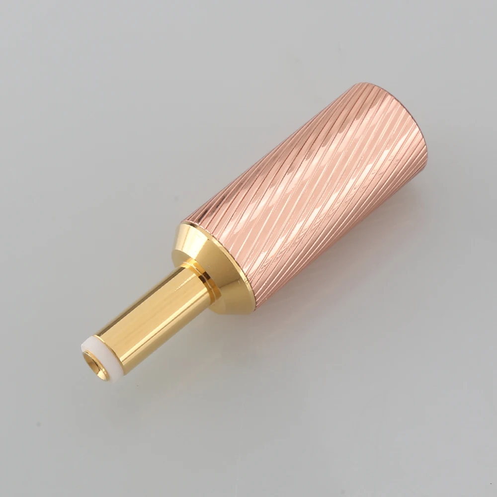 

Audiocrast DC2.5G Gold Plated DC Power Connector Plug High Quality 24K Gold DC HIFI Audio Cable Accessory