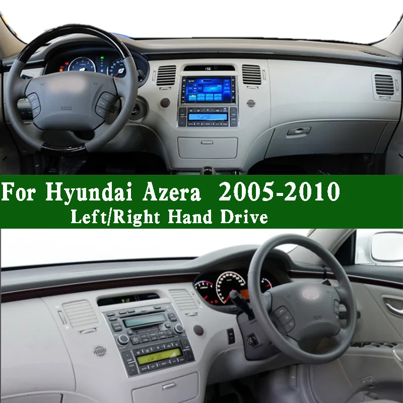 

For Hyundai Grandeur Azera TG 2005-2010 Dashmat Dashboard Cover Sunscreen Insulation Protective Pad Dash Mat Anti-Dirt Ornaments