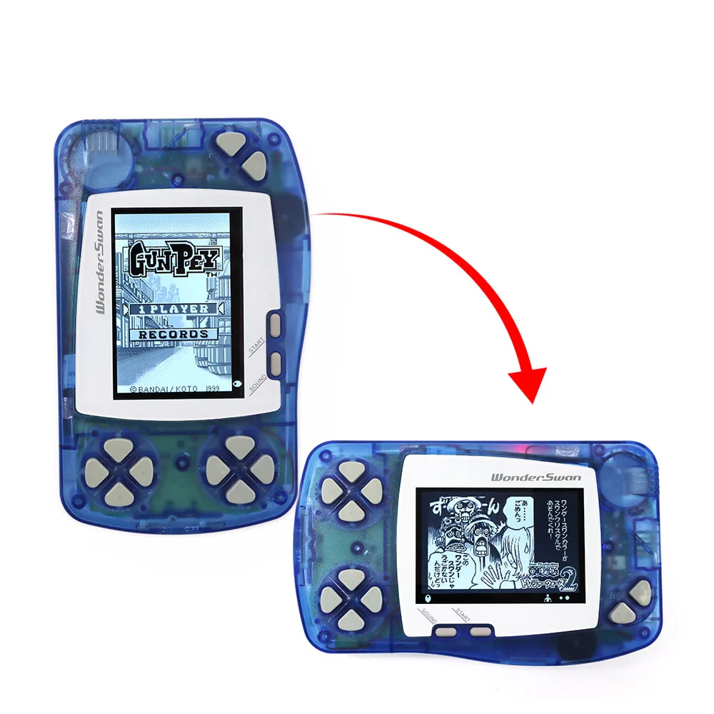 ใหม่ล่าสุด DIY WS Hightlight หน้าจอ LCD ชุดความสว่างสําหรับ Bandai WonderSwan สําหรับ Wonder Swan เกมคอนโซล