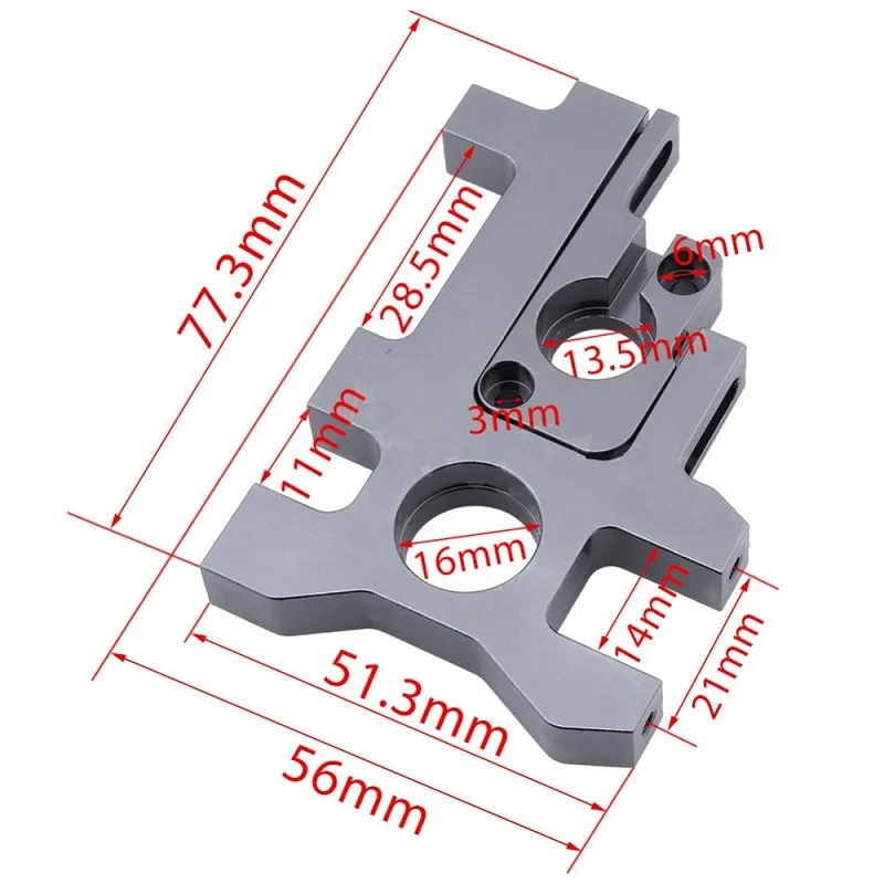 Support de moteur de voiture RC pour modèles à l\'échelle 1/8, Hobao ST, ST, RTR PRO Truck, Nitro Power Change, Brushless Electric EP Vehicles