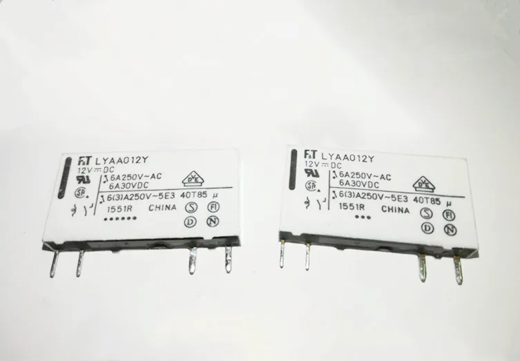 

5PCS/lot 100%Original New Relay LYAA012V LYAA024V LYAA012Y LYAA024Y 6A 4PIN 12VDC 24VDC alternative V23092