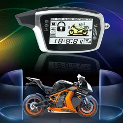 SPY alarma antirrobo de dos vías con 2 mandos a distancia recargables por USB y Kit de Sensor de microondas para DC, motocicleta, bicicleta y Scooter