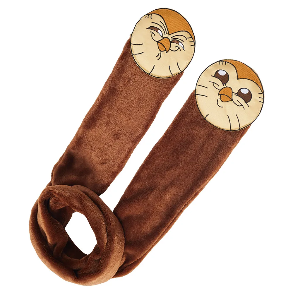 Adult/Kids Hooty Scarf The Owl Cosplay House Costume Accessories Halloween Carnival Party Gifts