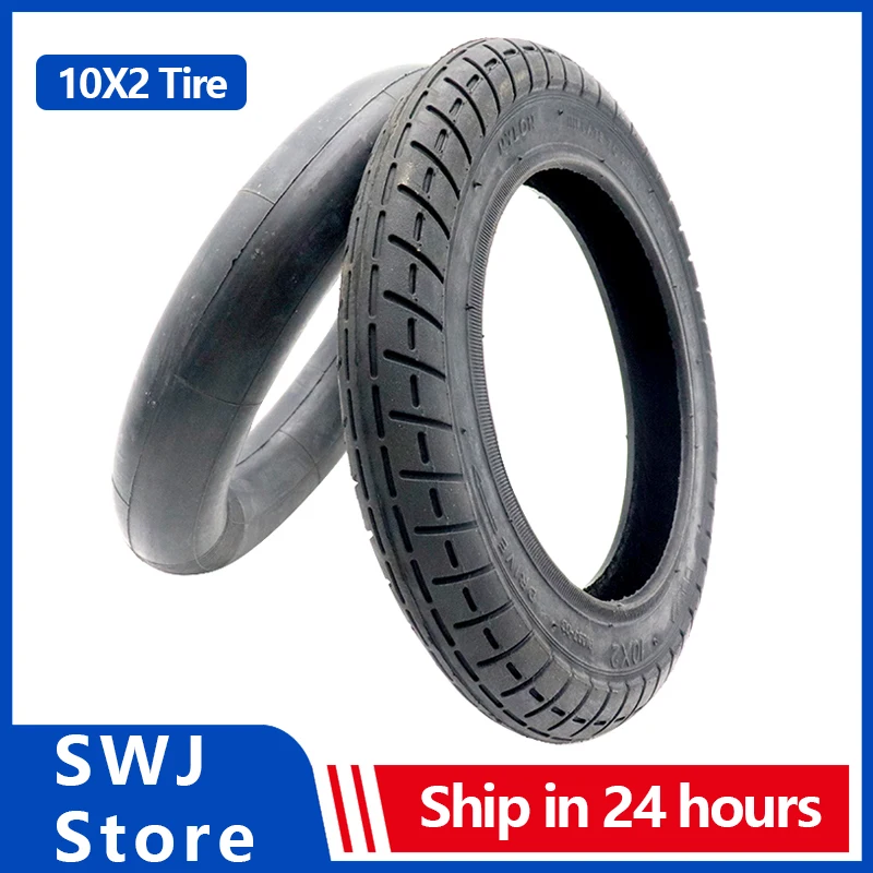 10 Inch Tire 10X2 Tyre for Xiaomi Mijia M365 Electric Scooter Thicker Inflation Wheel  Outer Inner Tube Pneumatic