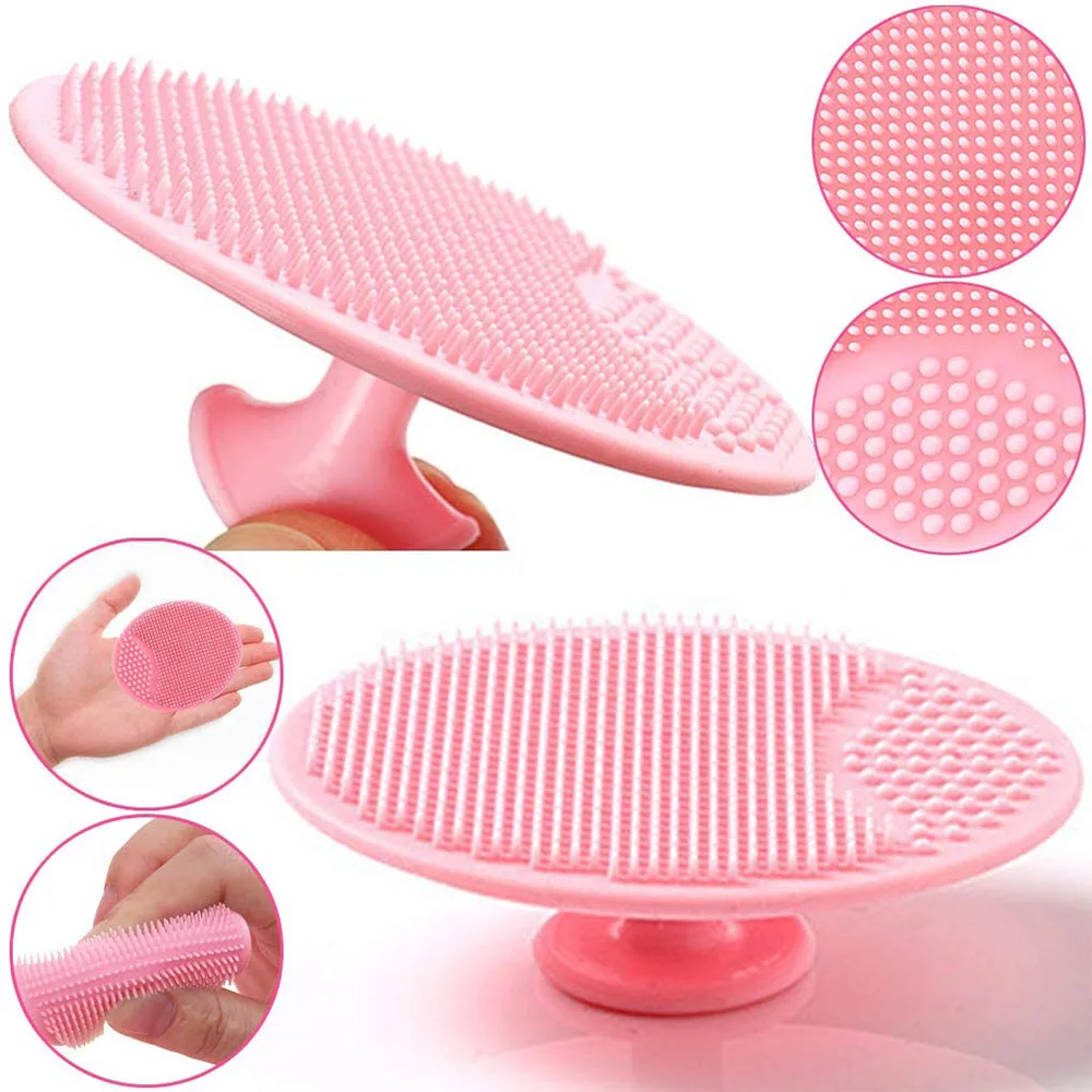 Baby Silicone Bath Brush Cradle Cap Scrubbers Exfoliating and Massaging Brush Scalp Care Scrubber for Hair Care And Body Care