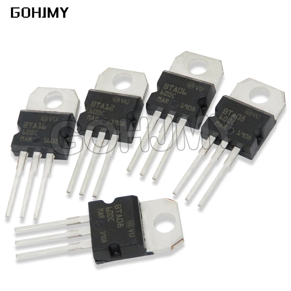 10PCS BTA06-600B BTA06-600C BTA06-800B BTA08-600B BTA08-600C BTA10-600B BTA12-600B BTA16-800B BTA20-600B BTA24-600B BTA24-800B