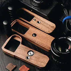 Hand Made Wooden Wood Grip Base Plate Bracket For Sony A7III Alpha 7 III