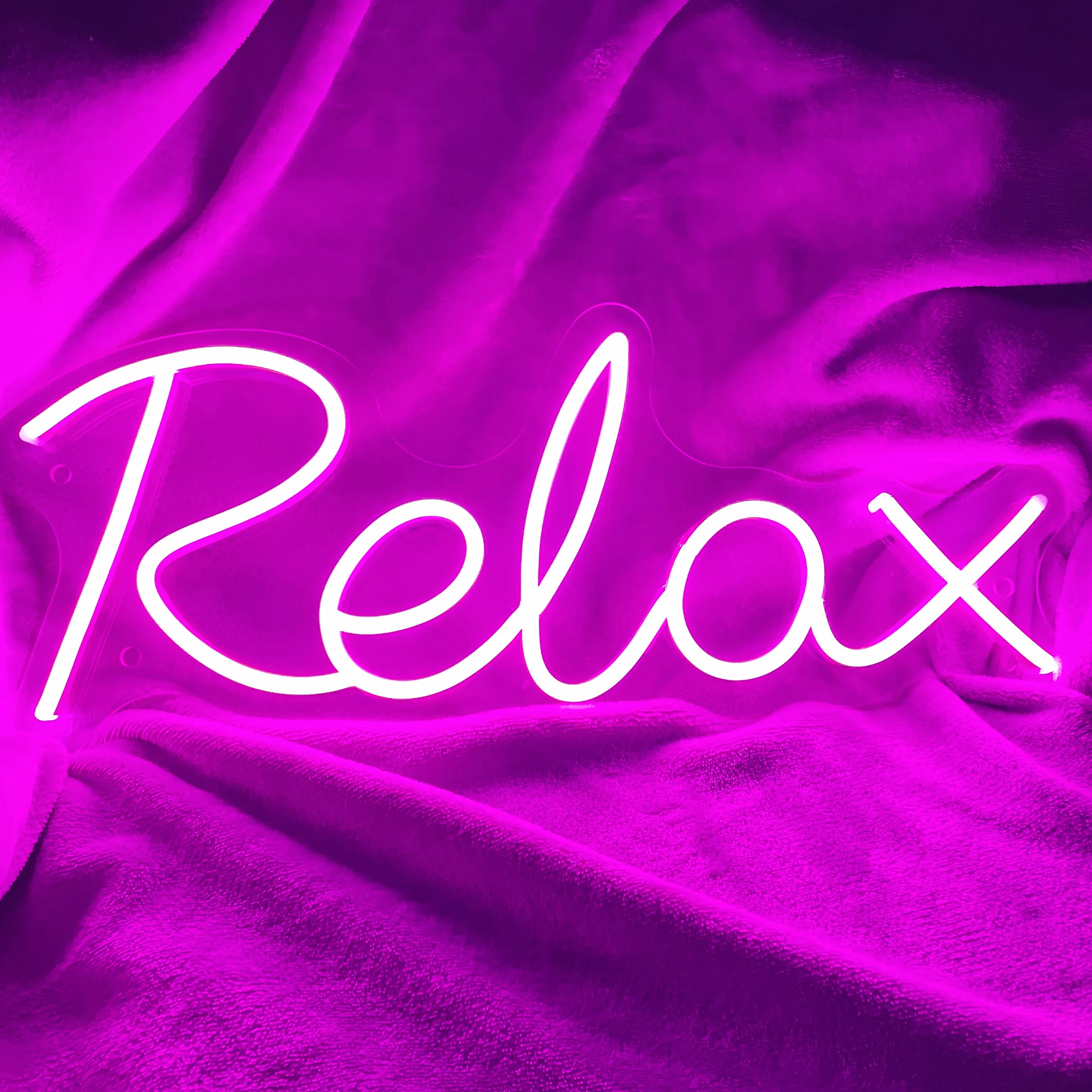 

Relax Handmade Custom LED Neon Sign,Wedding Light Sign,Neon LED Sign,Neon Lights,Neon Sign Bedroom Girl,LED Neon