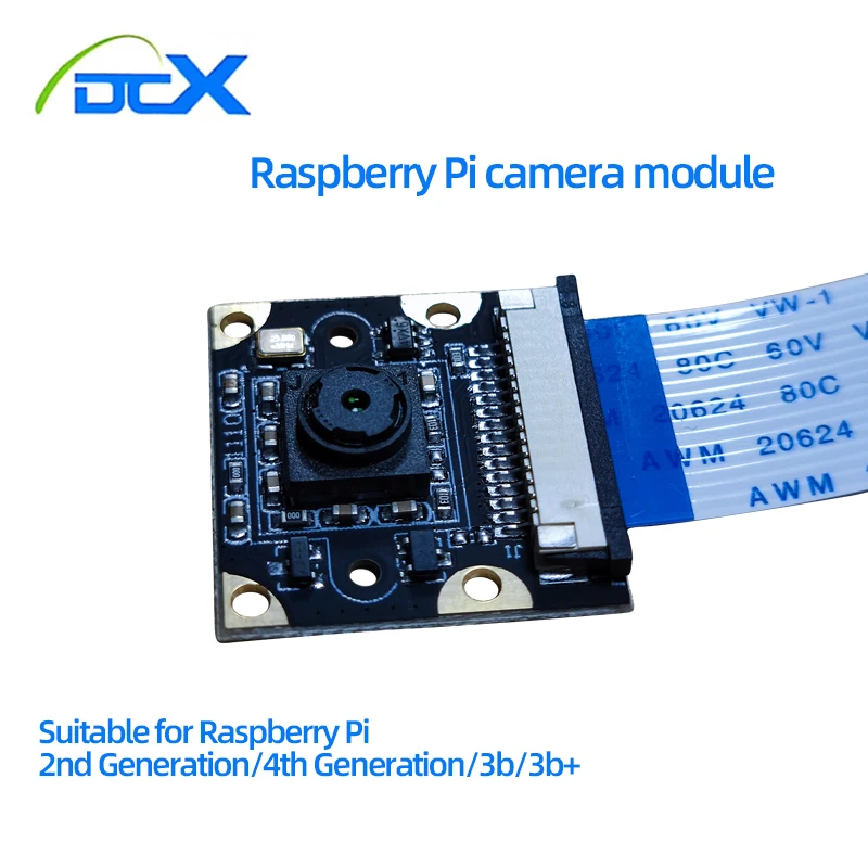 Videocamera Webcam da 5mp compatibile per Raspberry Pi 4 modello B Raspberry Pi 3 modello B modulo fotocamera 1080p 720p Mini Camera