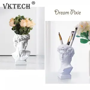 Nordic Modern Creative Style Porträt Vaso Dekoration Ornamente David Denry Bucket Home Decoration Accessoires 12 Hauptverkäufe Griechische Göttin Statue - №12