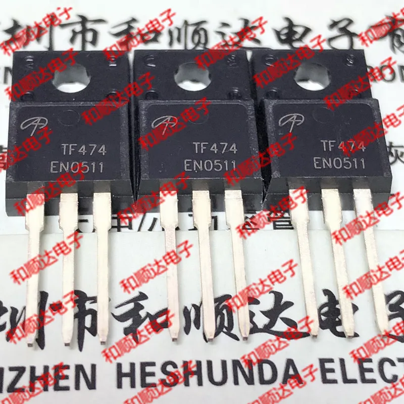 10 sztuk/partia TF474 AOTF474 oryginalne miejsce TO-220F 75V 47A