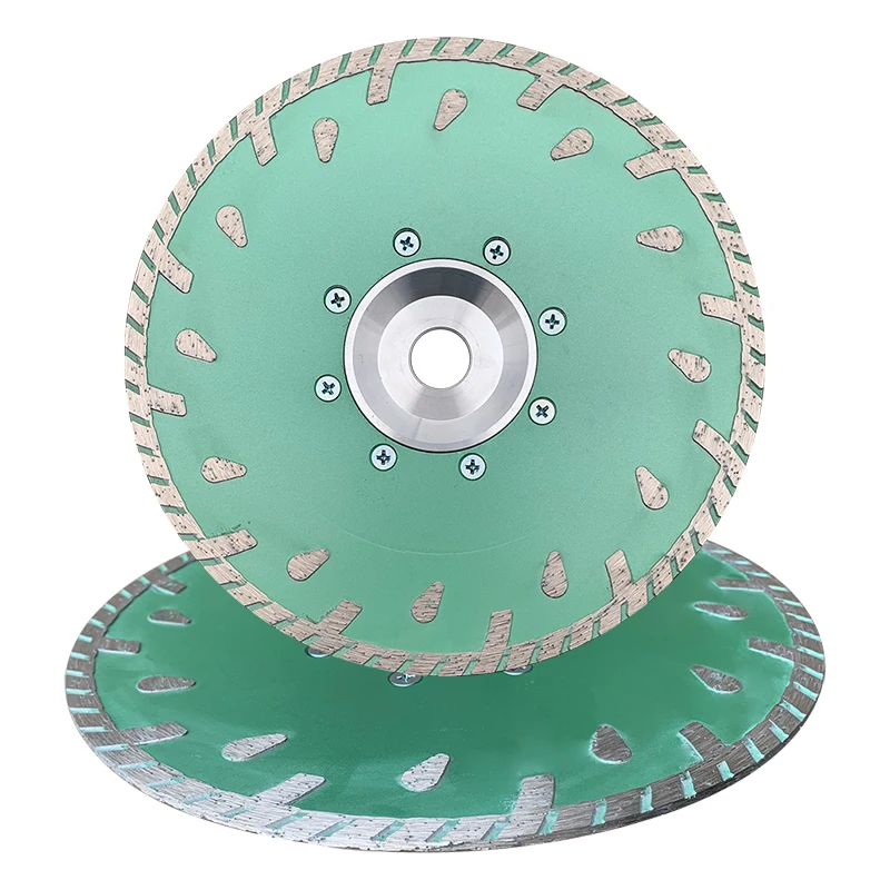 230x7x22.23mm with flange cold press special turbo diamond  saw blade for bricks, granite,marble and concrete.cutting tools