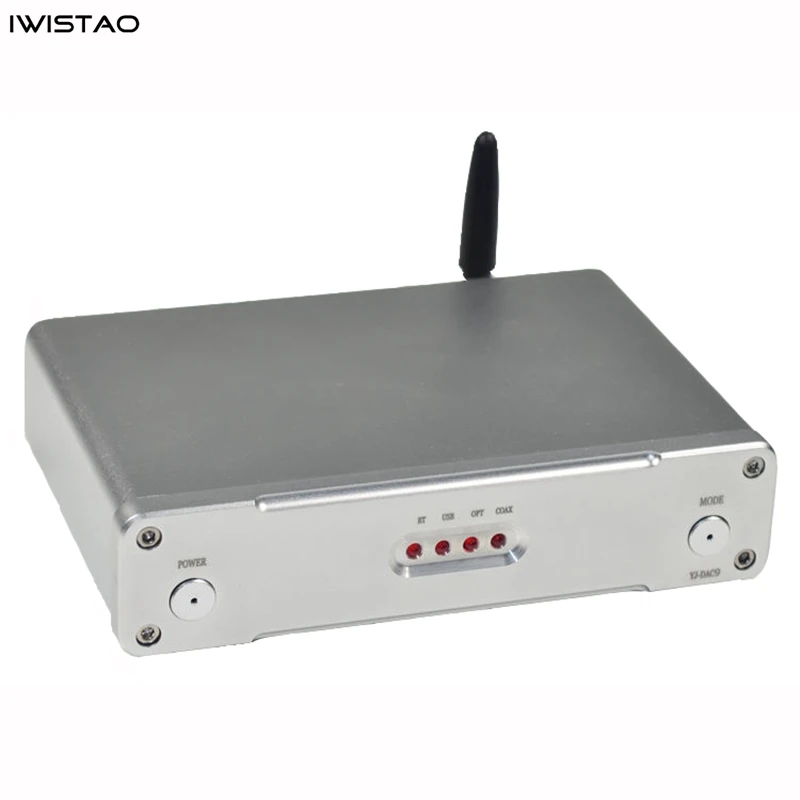 

IWISTAO HIFI Audiophile ES9038 Q2M DAC Decoder Fiber Coaxial USB XMOS208 Bluetooth 5.0 QCC3008 APT-X