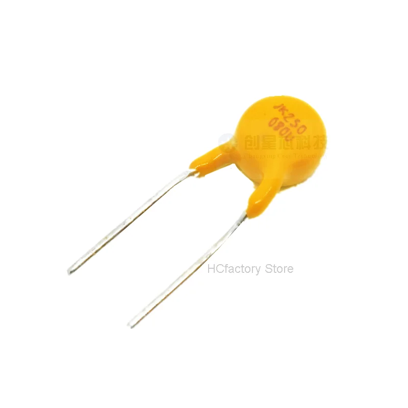 Originele 250V / 80mA Dip Herstel Zekering, Jk250-080u 0.08A Pptc Thermistor, Originele, 50uds. Groothandel