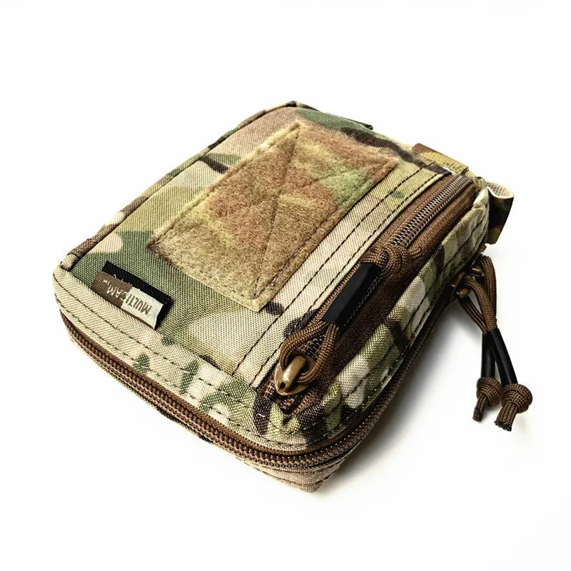 FMA Plug-in Debris Waist Bag Molle Pouch Tactical Hunting Airsoft Tools Bag Multicam Black Backpack