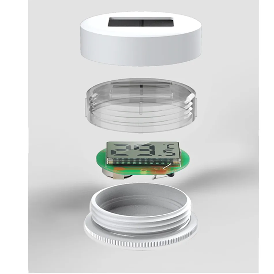 Aquarium Thermometer Fish Culture Liquid Crystal Water Temperature Gauge Tropical Electronic Water Instrument Tank Measurement