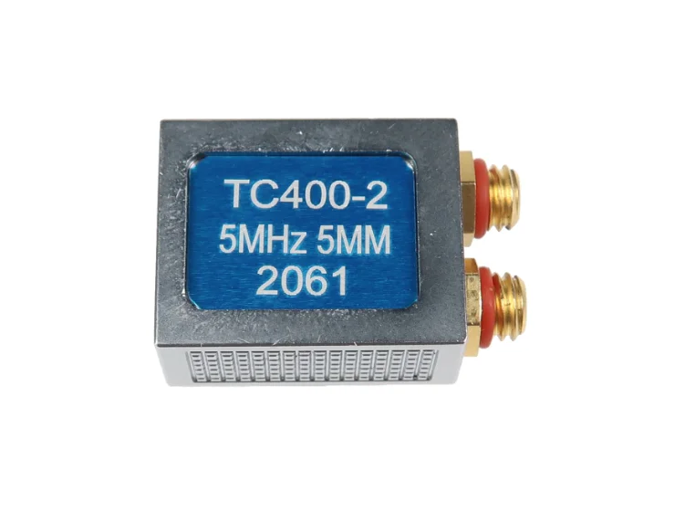 Sensor transdutor de sonda TC400-2 UT 5MHZ/5mm de medidor de espessura ultrassônico