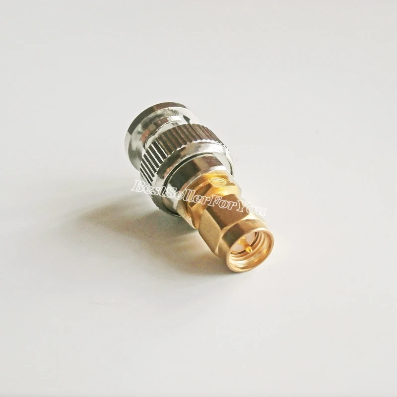 4 pçs/set Conector BNC Macho Para Jack Fêmea SMA Plug RF Conector do Adaptador de Teste Conversor
