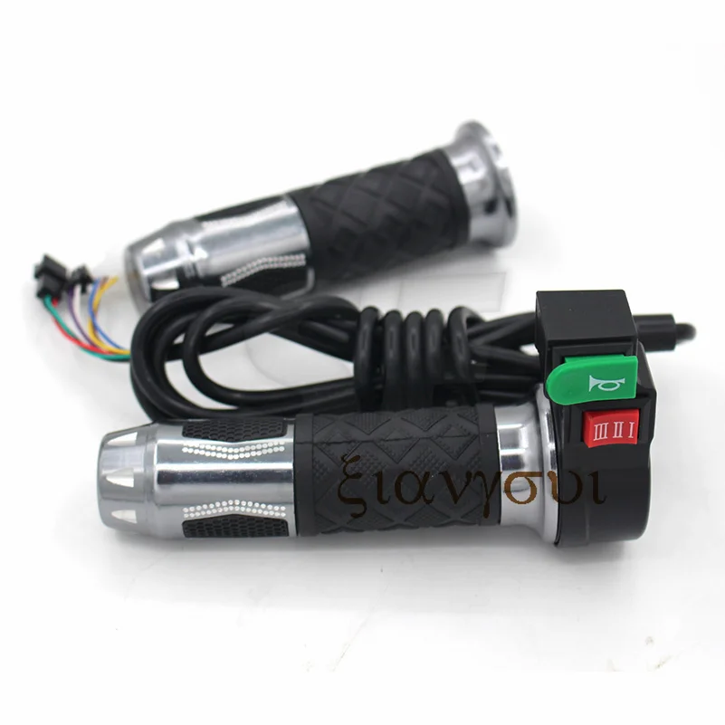 Modification Parts Electric Car LCD Power Display Turn Handle Throttle Accelerator Handlebar For Citycoco  Scooter