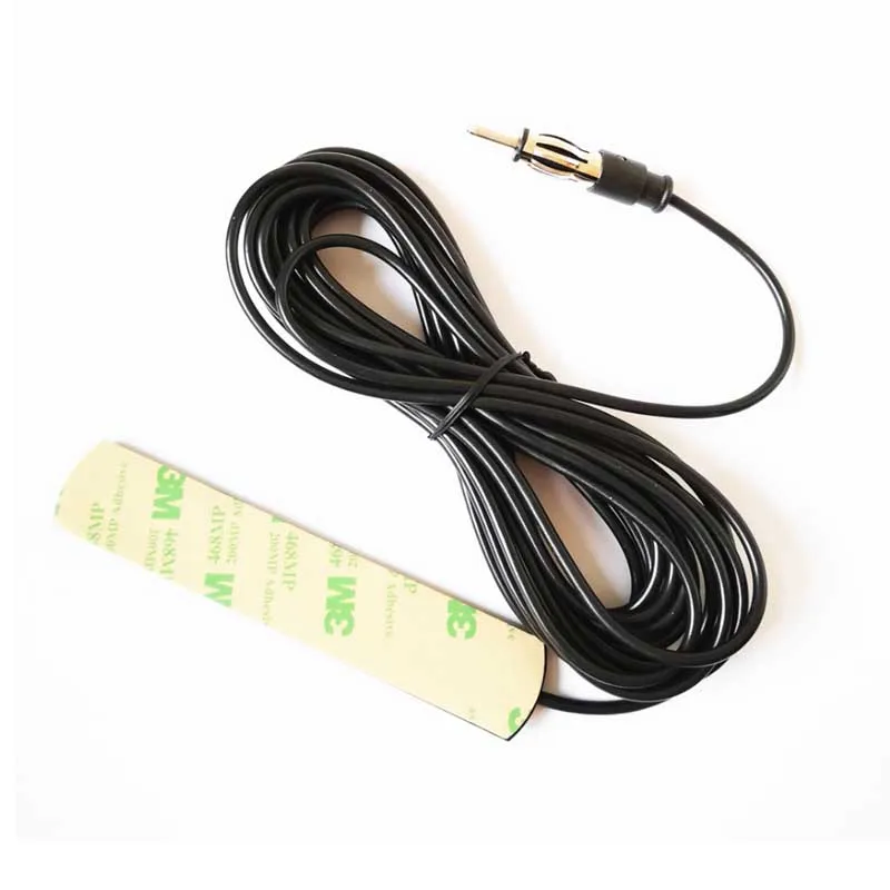 Automotive patch communication antenna radio antenna front and rear patch antenna signal strong Five meter cable FM18 antenna