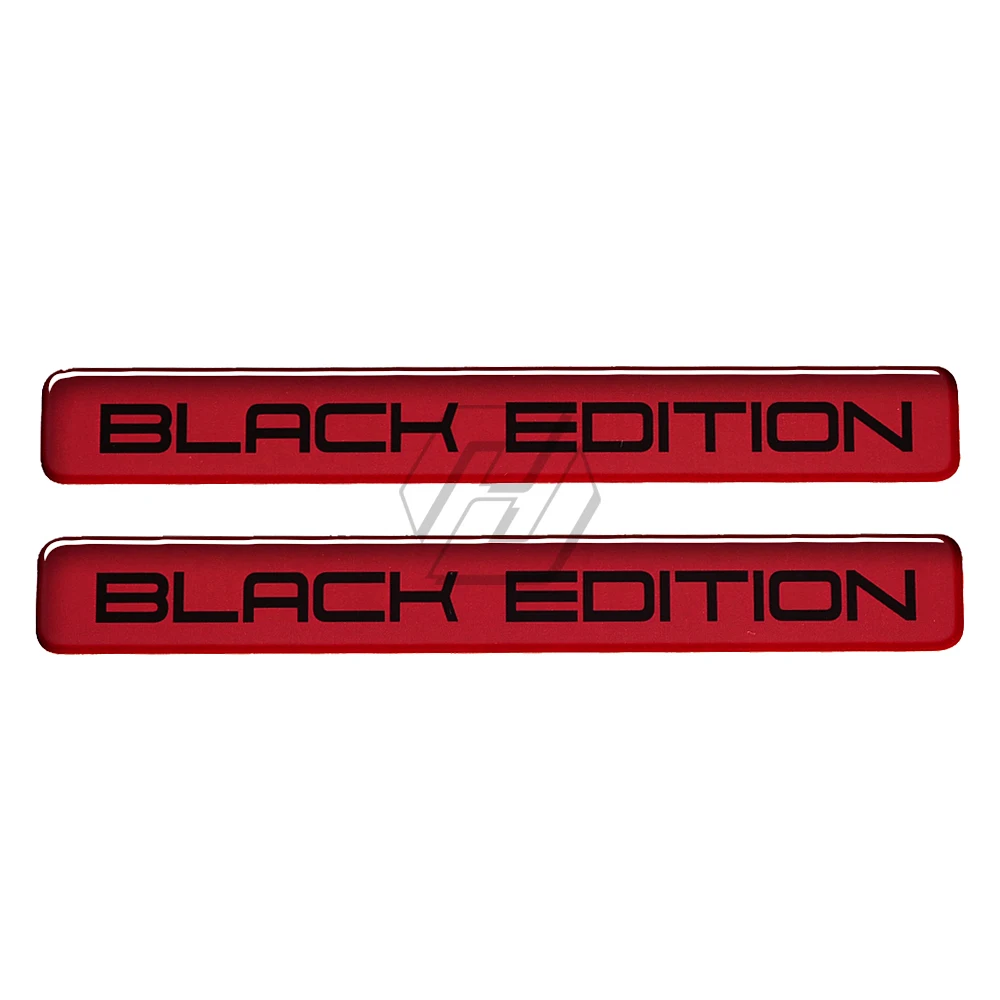 

Black Edition Sticker Motorcycle Tank Decal Moto Decal Sticker Car Styling Stickers HIGH GLOSS DOMED GEL FINISH