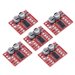 5PCS DC Motor Driver Module L298N 1.5A 2Way MX1508 DC PWM Speed Dual H-Bridge Stepper Motor Module