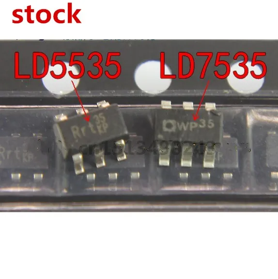 Asli 10 Pcs/lot LD7535MBL LD5535GL P35 T35 35R SOT-23-6