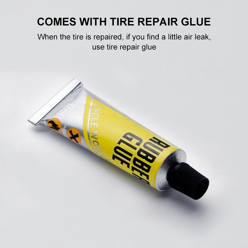 Professional Car Tire Repair Tool Tire Repairing Kit Studding Tools Auto Bike Tyre Cement Puncture Plug Garage Car Accessories