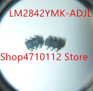 

10PCS/LOT NEW LM2842YMK-ADJL LM2842YMK-ADJ LM2842YMK LM2842 MARKING STXB SOT23-6