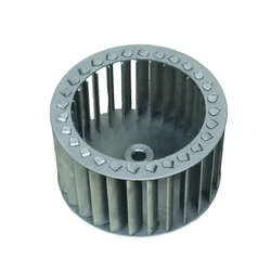 100mm 304 stainless steel centrifugal fan blower small multivane impeller wheel blade  corrosion heat resisting