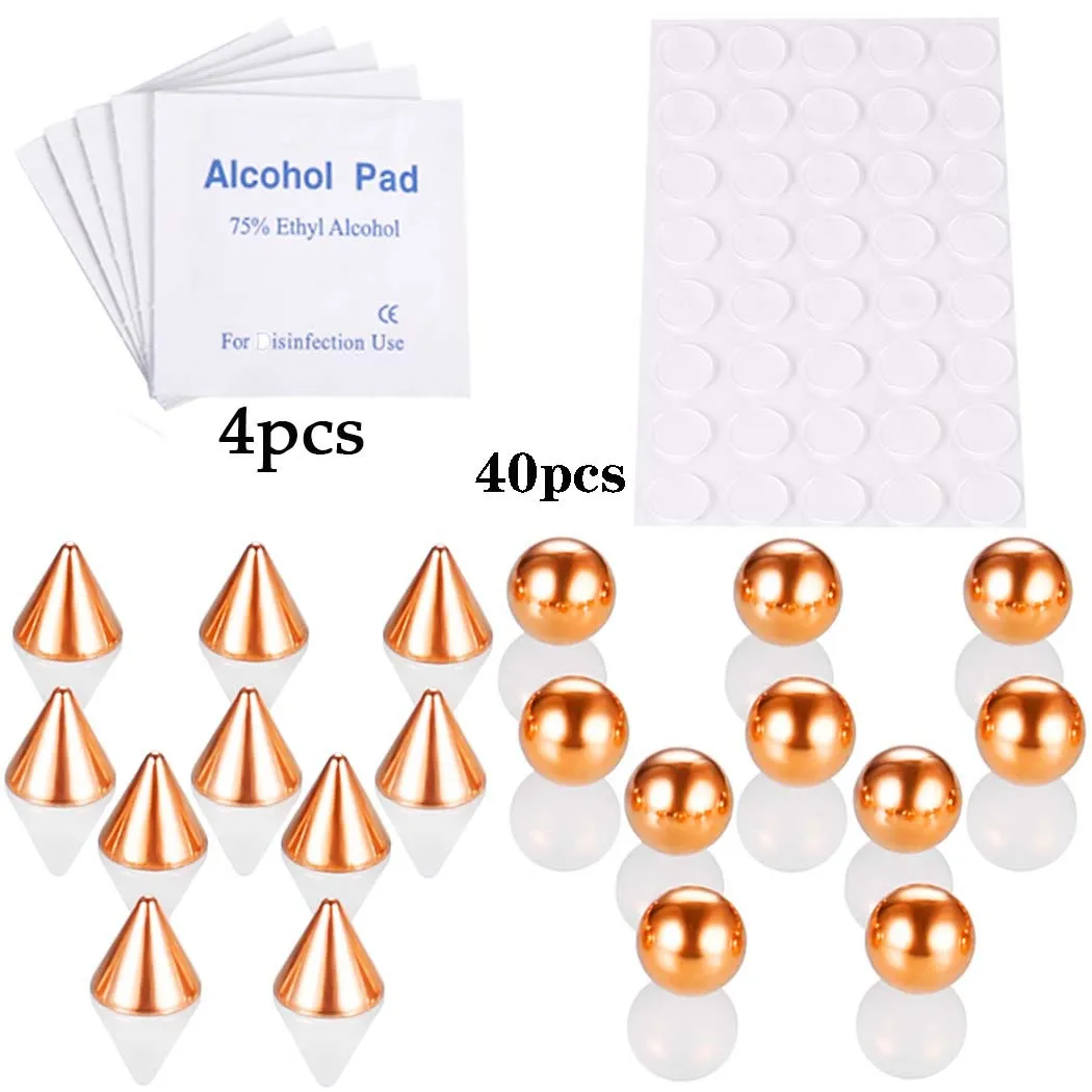 Fake Piercing Stud Set with Stickers