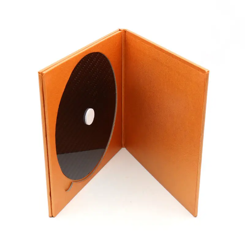 1PCSคาร์บอนไฟเบอร์CDเทปแผ่นรองเม้าส์ฐานปรับPad HiFiเสียงTurntableเครื่องAnti-Shock Absorberการดูดซึมการสั่นสะเทือน