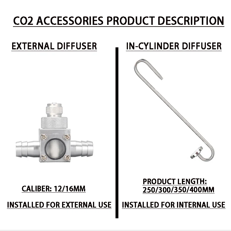 ZRDR DIY Aquarium CO2 Regler Rückschlag Blase Zähler Unabhängige Magnetventil Kit Aquarium CO2 Druckminderventil – Detail 11