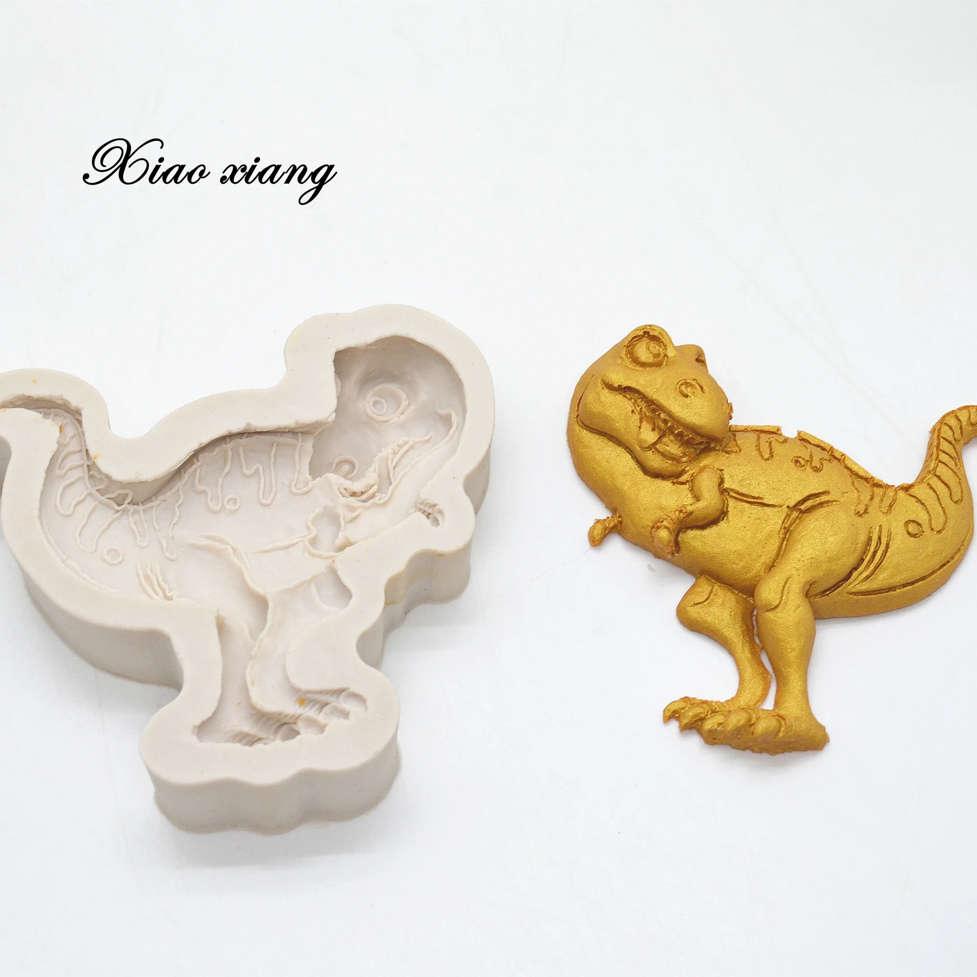 3D Dinosaur Silicone Fondant Cake Molds For Baking Dragon Cake Decorating Baking Tools Pastry Kitchen Baking Accessories M2091