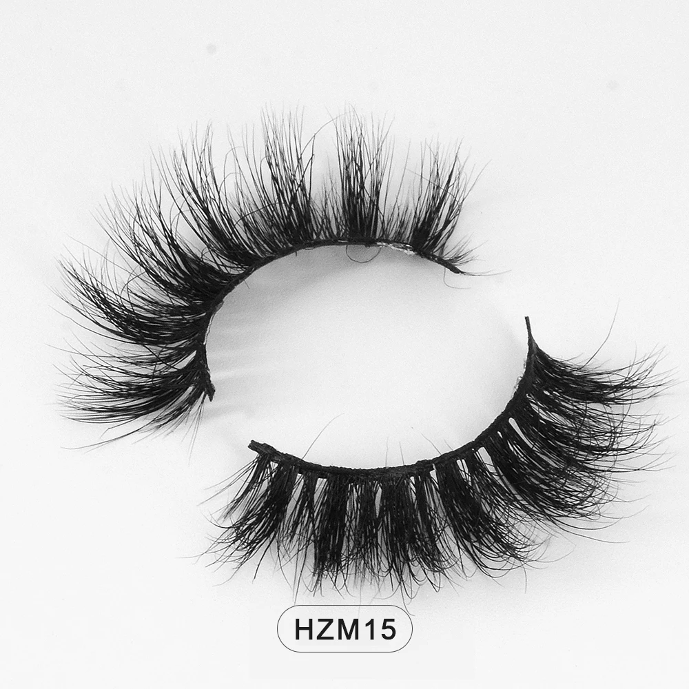 Wholesale 3d Wispies Mink Eyelashes Fluffy Eyelashes Dropshipping Natural Eyelashes