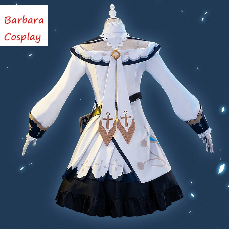 Costume de Cosplay Genshin Impact pour femme, ensemble d'accessoires de dessin animé de noël, robe de barbie, nouveau jeu, 2020, PCS-10