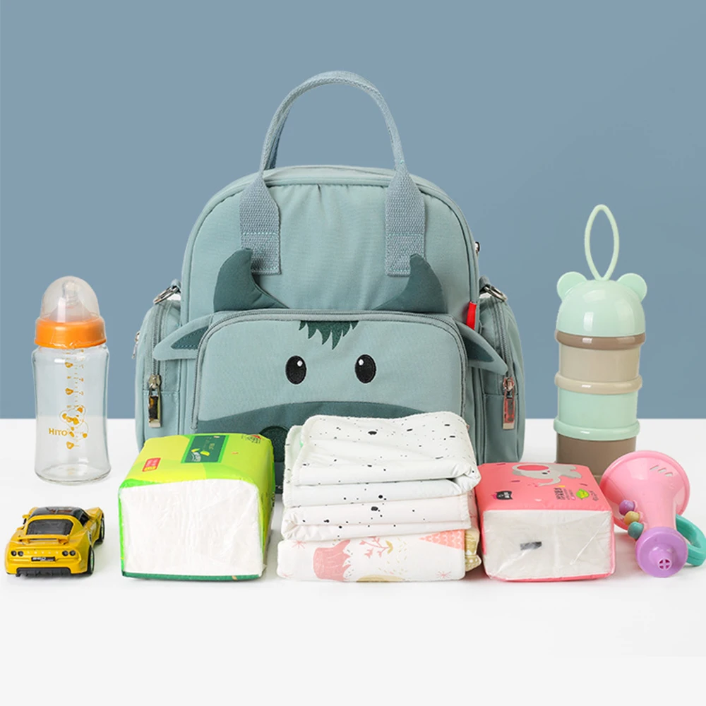 

Large Capacity Diaper Bag Baby Nappy Bag Mummy Maternity Backpack Waterproof Casual Poratable Bag Milk Bottle Bag