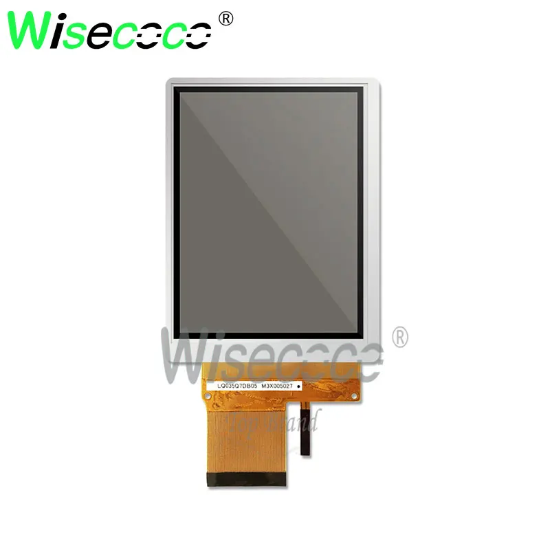 wisecoco  for handle pda 3.5 inch screen 240x320 50 pin lcd LQ035Q7DB05 brand new original standard display