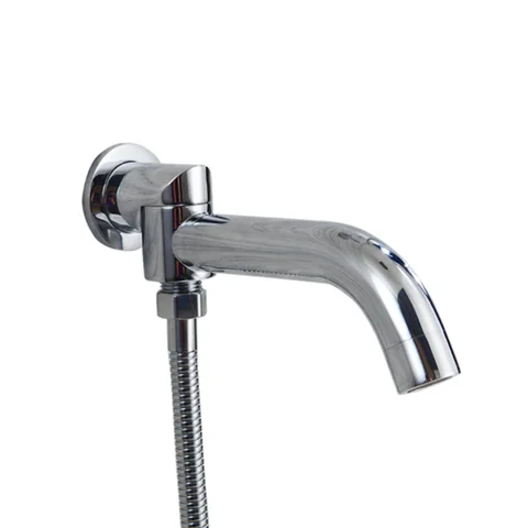 Med omkastare 2-vägs utlopp Vridbar pip Rund väggmonterad blandare i mässing HJ-3002 12 best sales mässingskran - №11