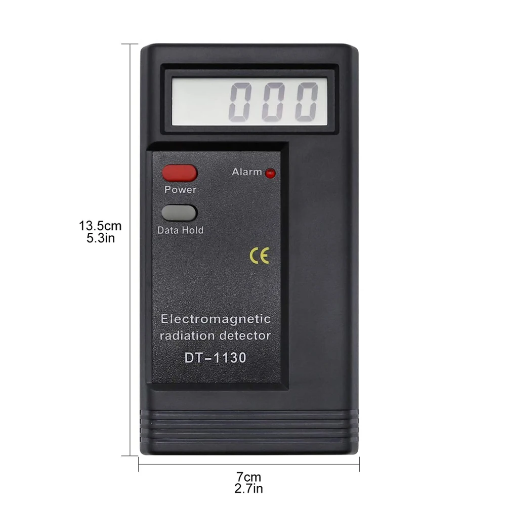 DT-1130 New Handheld Digital Electromagnetic Radiation Detector EMF Meter Tester Ghost Hunting Equipment DT1130