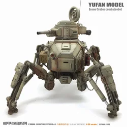 Yufan Model  1/35 Resin Soldier  Model Kit Originally Created  Armor Sky Tank Robot YFWW-1835