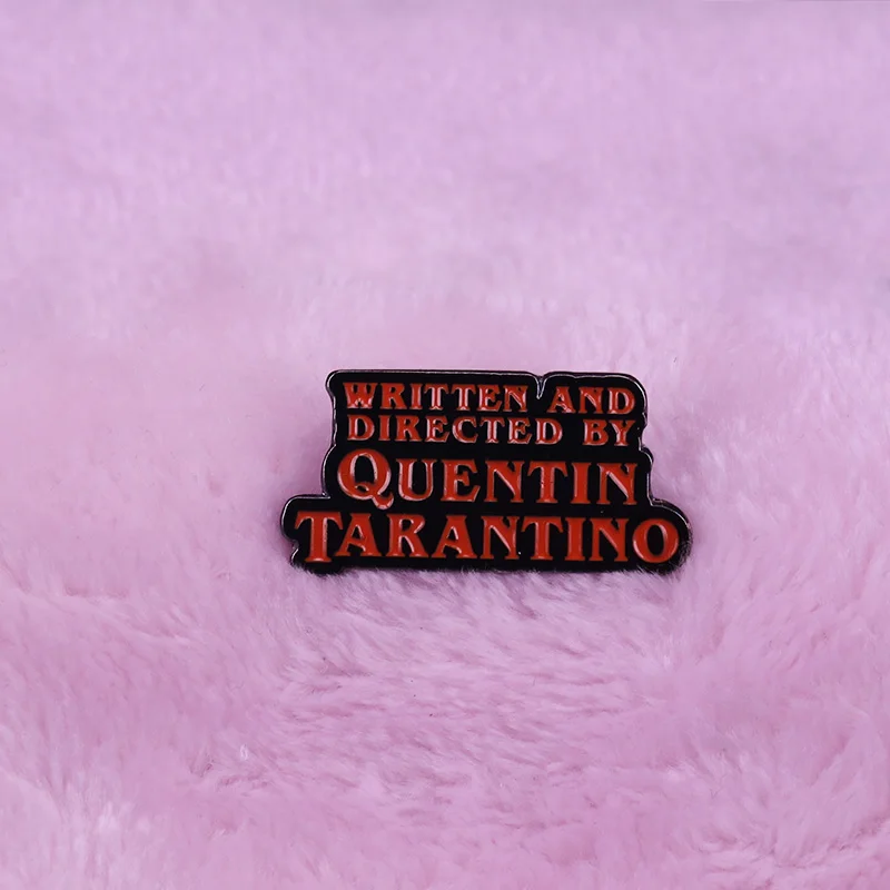 Perfect lapel pin to represent my love for Quentin Tarantino's movies!!!