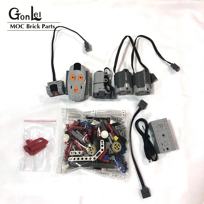 NEW Technical Bluetooth App Control Remote Control motors Kit for 42096 RSR RC Modification Ultimate RC MOC Building Blocks Part