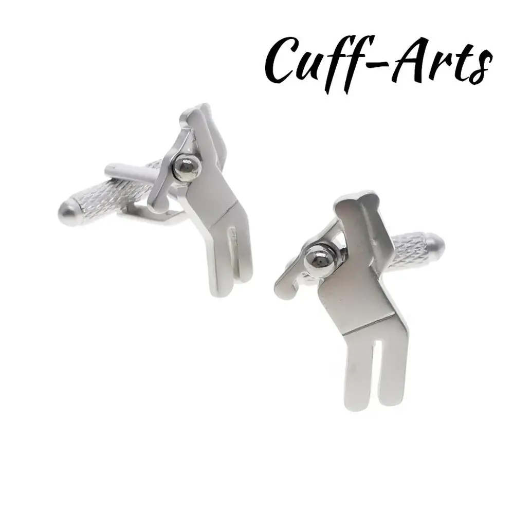 Golfer Golfing Cufflinks Gifts for Men by Cuffarts C10630