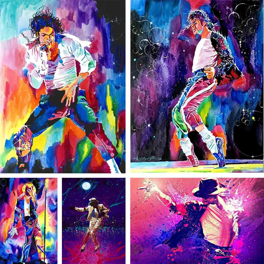 

Набор для алмазной вышивки Майкла Джексона