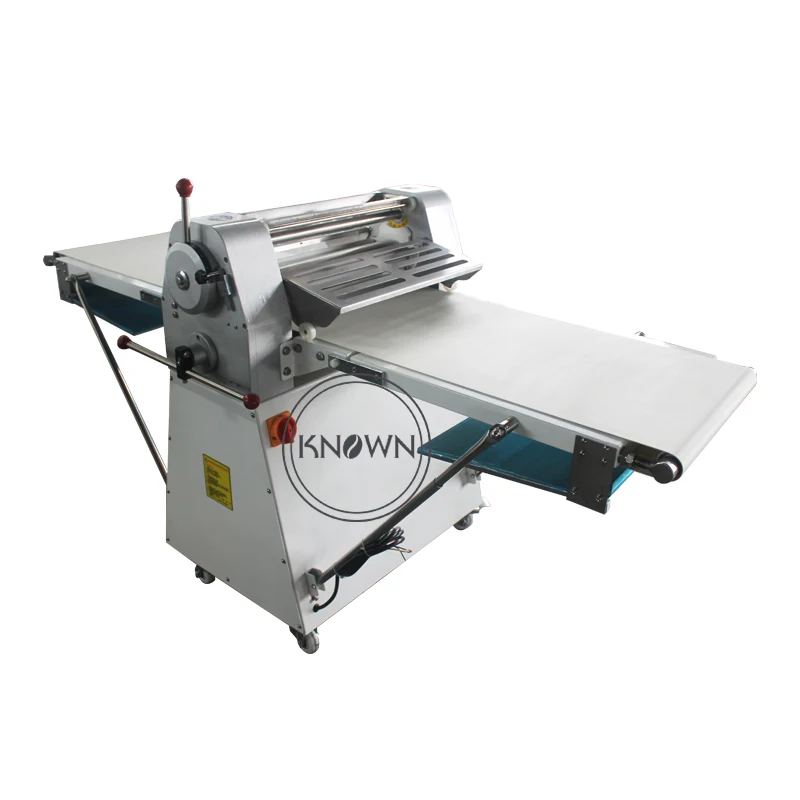 Automatic Dough Pastry Sheeter Roller Machine Vertical Stand Table Top Dough Sheeter Machine Food Processor Croissant Machine