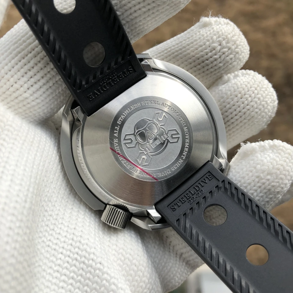 Steeldive SD1978 53.6mm Stainless Steel Diver Watch