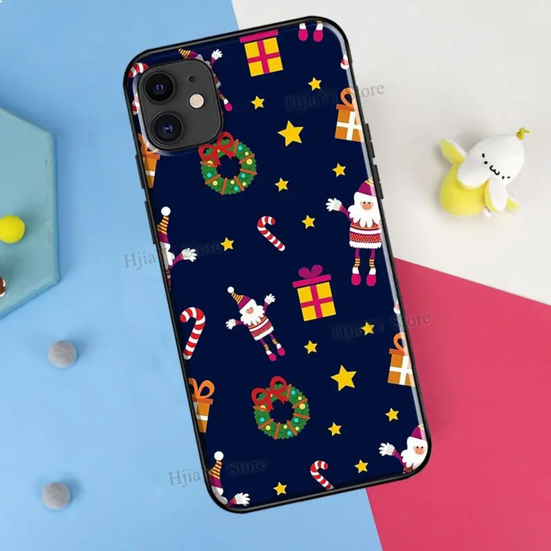 Merry Christmas Collage Case For iPhone 11 14 Pro Max XS X XR 7 8 Plus SE 2020 For iPhone 12 Pro Max 13 mini Coque