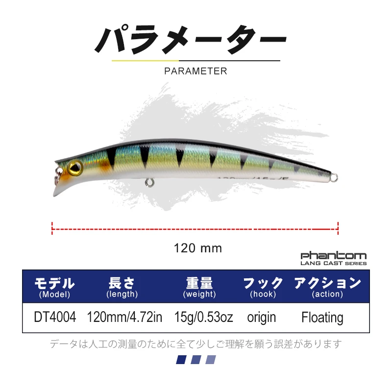 D1 KOMOMO II Popper Fishing Lures 120mm/15g Floating Artificial Hard Wobblers Saltwater For Fishing Bass Bait pesca Tackle