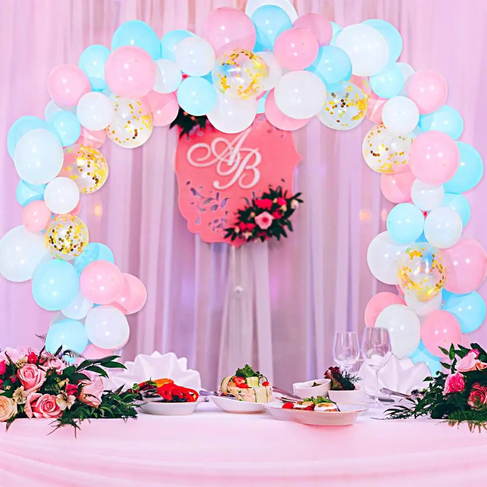 110 Pieces Balloon Garland Kit bachelorette party for Wedding Birthday Christmas Party Decoration Bride Bridal Shower Ornament